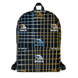 Kuni Brown & Blue Plaid | Backpack