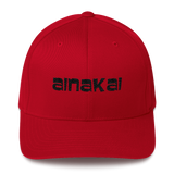 Koa | Black | FlexFit | Mid-Profile | Curved Bill | Twill Cap