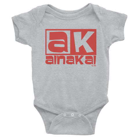 AK Red Infant Bodysuit