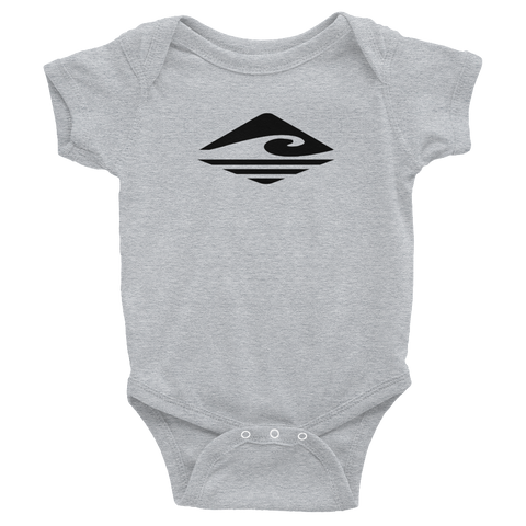 AinaKai Kuni (black) | Infant Bodysuit