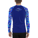 AinaKai Men's Kai Blue Camo Rash Guard