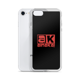 AK Red on Black iPhone Case