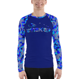 AinaKai Men's Kai Blue Camo Rash Guard