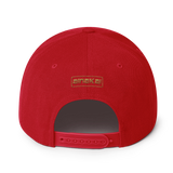 Kuni | Old Gold | Flat Bill |  Wool Blend Snapback
