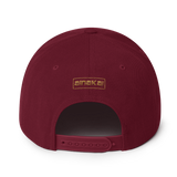 Kuni | Old Gold | Flat Bill |  Wool Blend Snapback