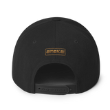 Kuni | Old Gold | Flat Bill |  Wool Blend Snapback