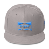 Lōkō | Blue | Structured | High Profile Wool Blend Snapback
