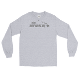 Kuni Gray Islands Long Sleeve T-Shirt