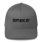 Koa | Black | FlexFit | Mid-Profile | Curved Bill | Twill Cap