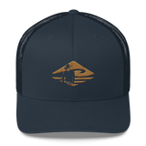 Kuni Cowboy | Old Gold | Permacurv | Snapback Trucker Cap