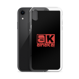 AK Red on Black iPhone Case