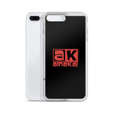 AK Red on Black iPhone Case