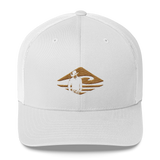 Kuni Cowboy | Old Gold | Permacurv | Snapback Trucker Cap