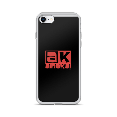 AK Red on Black iPhone Case