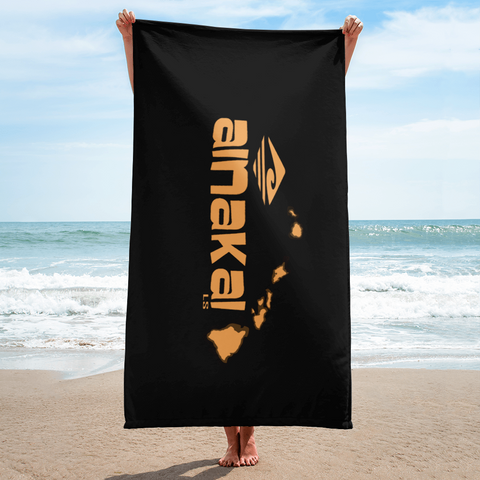 Kuni Tan Islands Towel