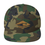 Kuni | Old Gold | Flat Bill |  Wool Blend Snapback