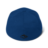 Koa | Black | FlexFit | Mid-Profile | Curved Bill | Twill Cap