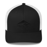 KUNI | Black | PERMACURV | Snapback Trucker Cap