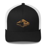 Kuni Cowboy | Old Gold | Permacurv | Snapback Trucker Cap