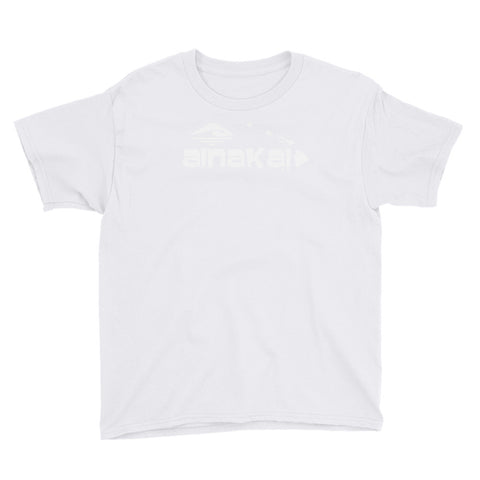 Kuni Island White Youth Short Sleeve T-Shirt