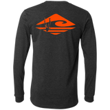 Kuni Koa | Boar Tusk | Intnl Orange | Men's Jersey LS T-Shirt