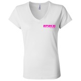 Koa Wahine | Ikena pink | Canvas Ladies' Jersey V-Neck T-Shirt
