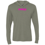 Koa Wahine | Ikena pink | Unisex Triblend LS Hooded T-Shirt