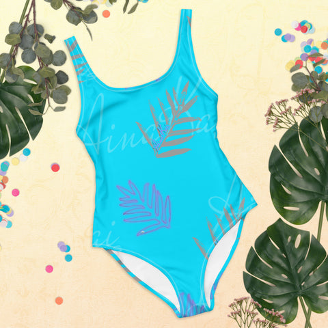 AinaKai LS Turquoise Lawai One-Piece Swimsuit