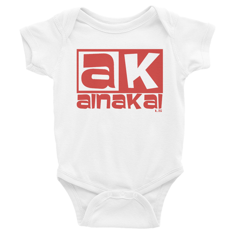 AK Red Infant Bodysuit