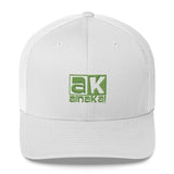 AK | Kiwi | Permacurv | 3 1/2" Crown | Snapback | Trucker Cap