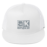 AK (grey) | Trucker Cap | Flat Bill | High Profile | Snapback