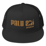 Palu Ahi (Old Gold) | Classic | High Profile | Flat Bill | Trucker Cap