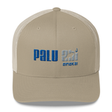 Palu Ahi (Royal & Grey) | Classic | Permacurv | 3-1/2" crown | Trucker Cap