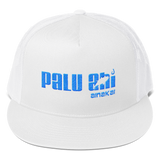 Palu Ahi (Aqua) | Classic | Flat Bill | High Profile | Trucker Snapback Cap