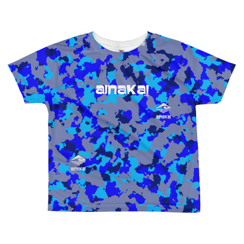 AinaKai Kai Blue Camo Toddler T-shirt