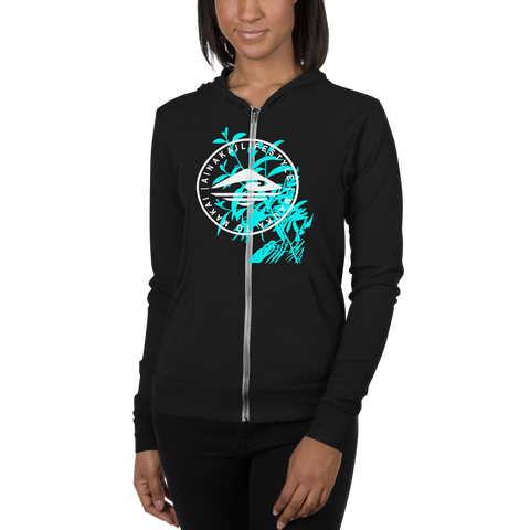 AinaKai Turquoise Apo | Unisex zip hoodie
